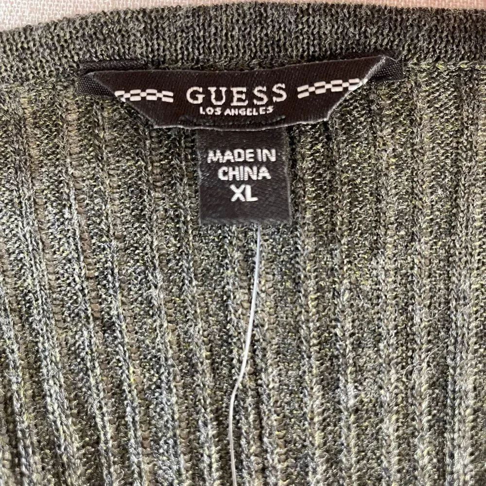 NWT Guess Cropped Sweater Top Size XL